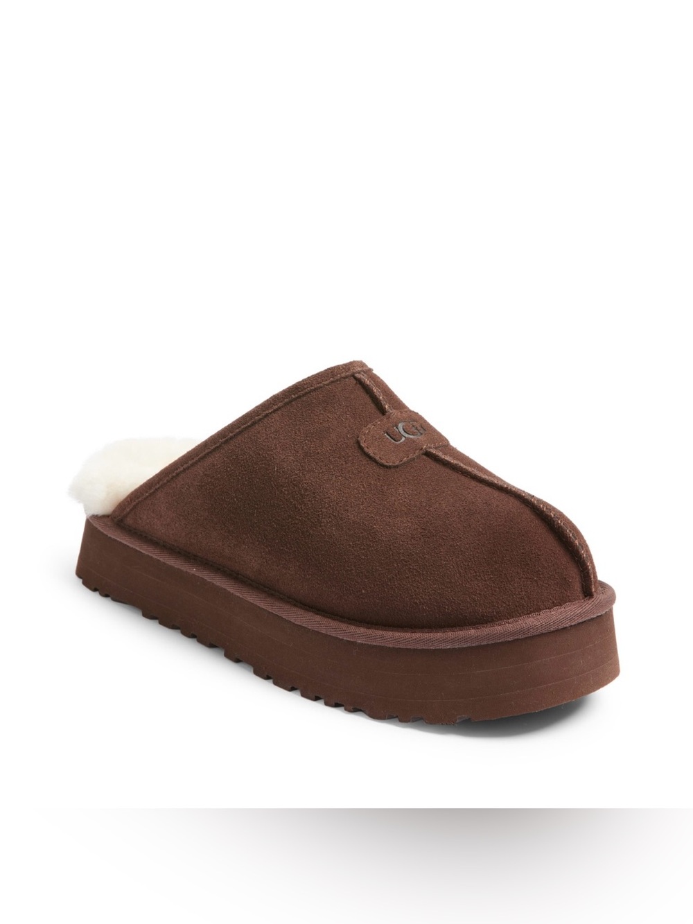 UGG Tasman Slippers Brown Suede Sheepskin Women’s US 7 EU 38 NEW No Box